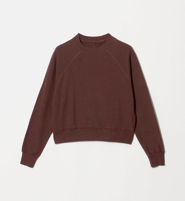 BEAUTY&YOUTH UNITED ARROWS「コットン 裏毛 スウェット ラグラン プルオーバー」|スウェット・ジャージ|DK.BROWN