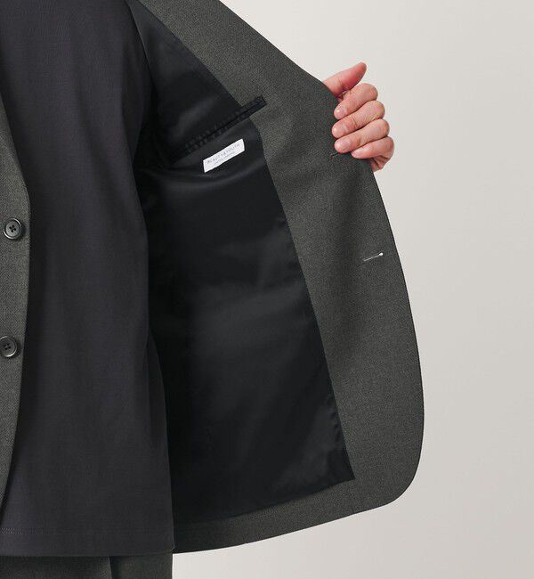 BEAUTY&YOUTH UNITED ARROWS「【WEB限定 WARDROBE SMART】LANATEC OX セットアップ/総裏ジャケット＆イージーパンツ」|スーツ|