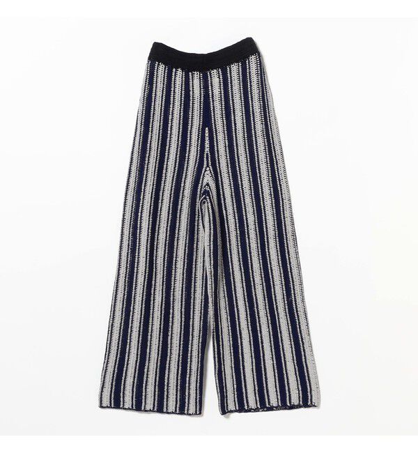 Demi-Luxe BEAMS 「Krochet / コットン クロシェ パンツ」|チノ|