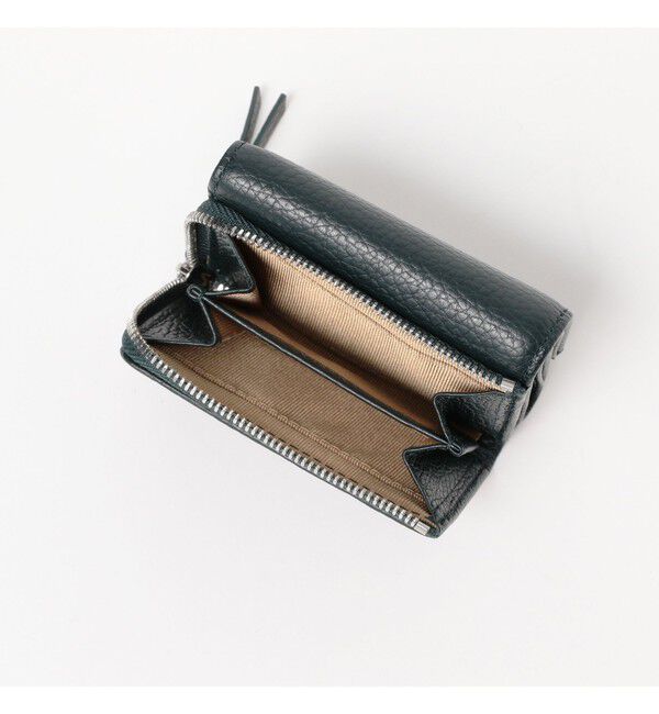 Demi-Luxe BEAMS 「GIANNI CHIARINI / レザー コンパクト ウォレット」|財布|