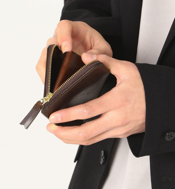 SHIPS any「SHIPS any: HORWEEN(R) ジップ ウォレット◇」|財布|