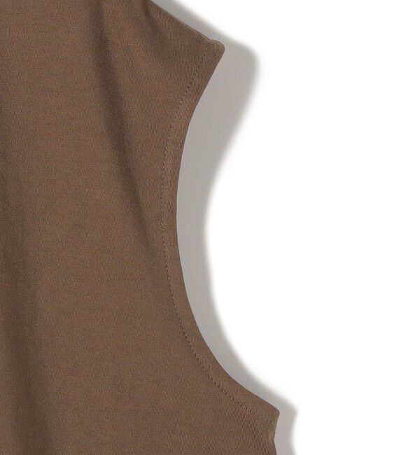 SHIPS Colors 「SHIPS Colors:〈手洗い可能〉レースヘム フレンチスリーブ チュニック」|Tシャツ・カットソー|