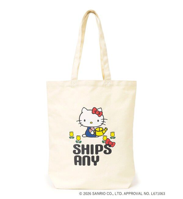 SHIPS any「Hello Kitty &times; SHIPS any: ハローキティ プリント トートバッグ」|トートバッグ|