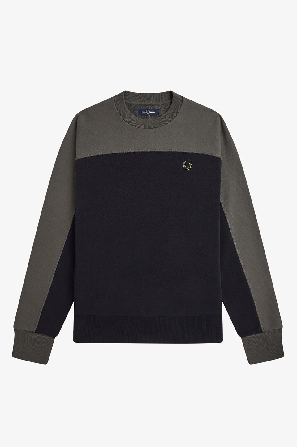 FRED PERRY 「FRED PERRY／Colour Block Sweatshirt／カラーブロックスウェット」|スウェット・ジャージ|