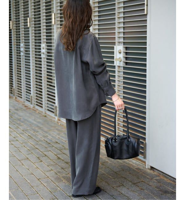 OUTDOOR PRODUCTS Usual Things「キュプラプラップポケットサファリシャツ セットアップ対応」|シャツ・ブラウス|