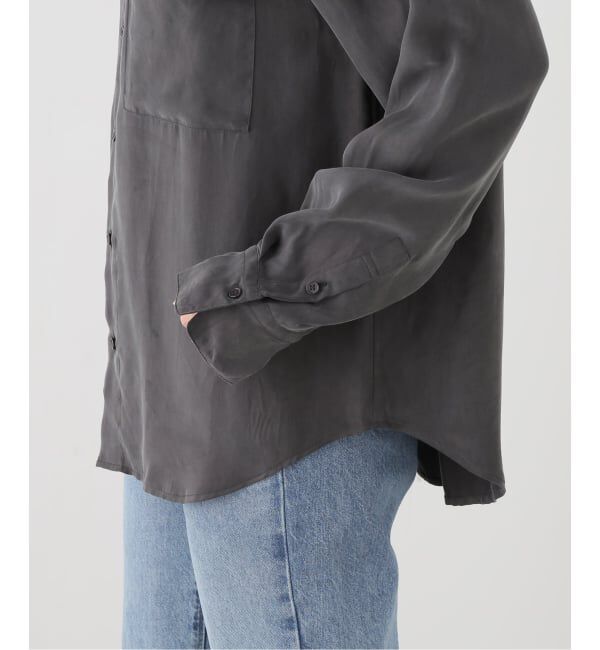 OUTDOOR PRODUCTS Usual Things「キュプラプラップポケットサファリシャツ セットアップ対応」|シャツ・ブラウス|