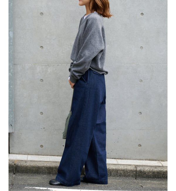 OUTDOOR PRODUCTS Usual Things「≪予約≫ULTデニムスラックス」|デニム|