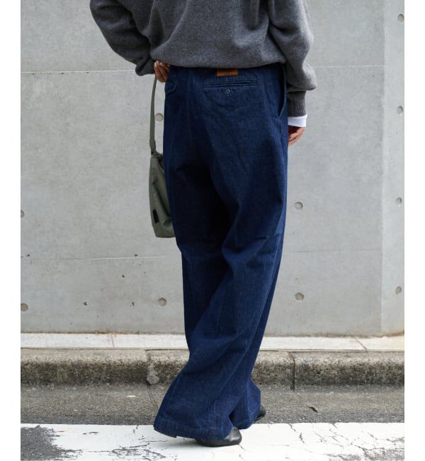 OUTDOOR PRODUCTS Usual Things「≪予約≫ULTデニムスラックス」|デニム|