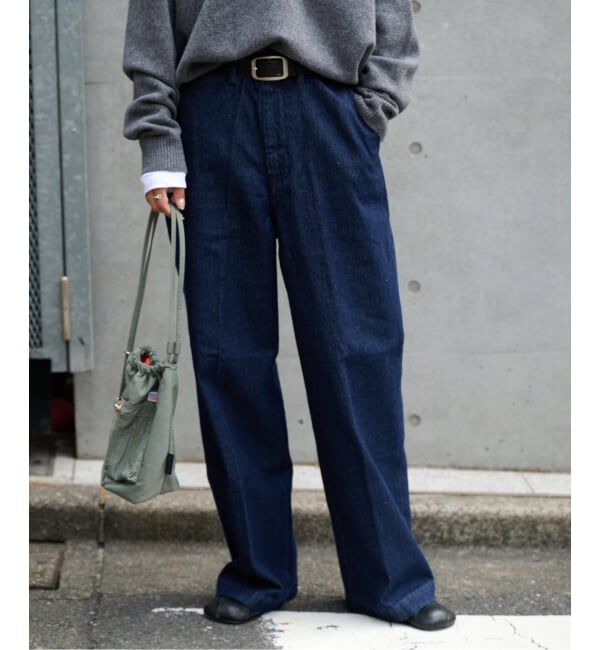 OUTDOOR PRODUCTS Usual Things「≪予約≫ULTデニムスラックス」|デニム|
