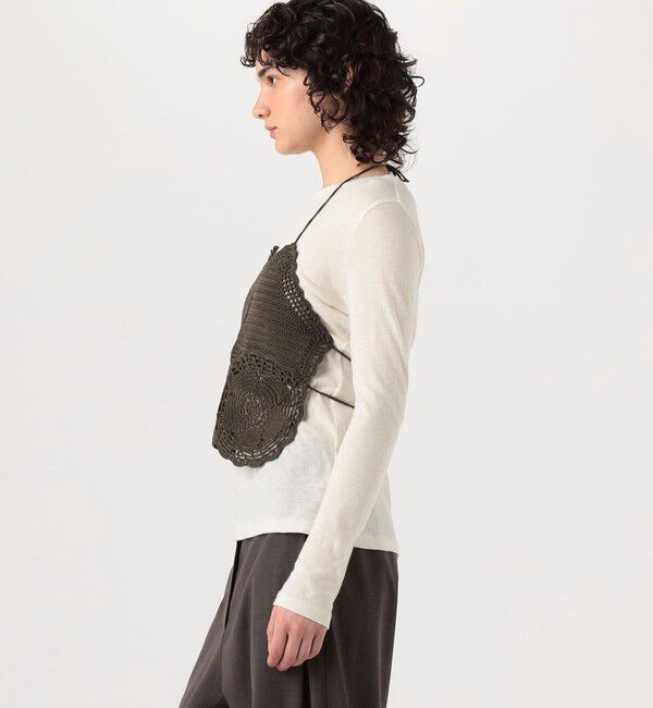TOMORROWLAND GOODS「CORDERA HANDMADE CROCHE」|キャミソール|