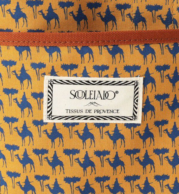 SOULEIADO「SOULEIADO プリント リバーシブルトートバッグ」|トートバッグ|