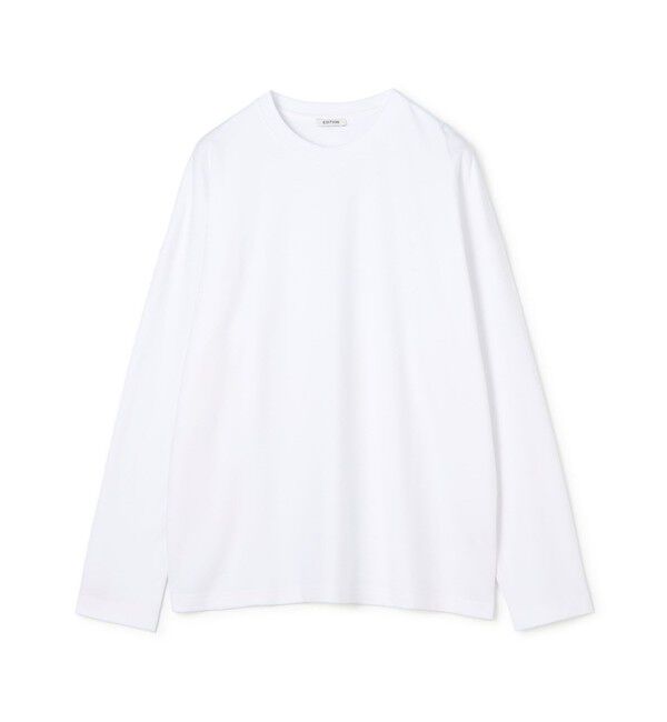 Edition「コトンモックロディークルーネックプルオーバー」|Tシャツ・カットソー|11 ホワイト