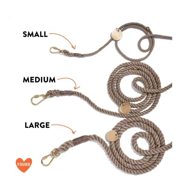 journal standard Furniture「【FOUND MY ANIMAL】ROPE LEASH 7FT　犬用 リード」|ステーショナリー|