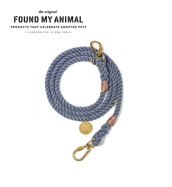 journal standard Furniture「【FOUND MY ANIMAL】ROPE LEASH 7FT　犬用 リード」|ステーショナリー|ブルー