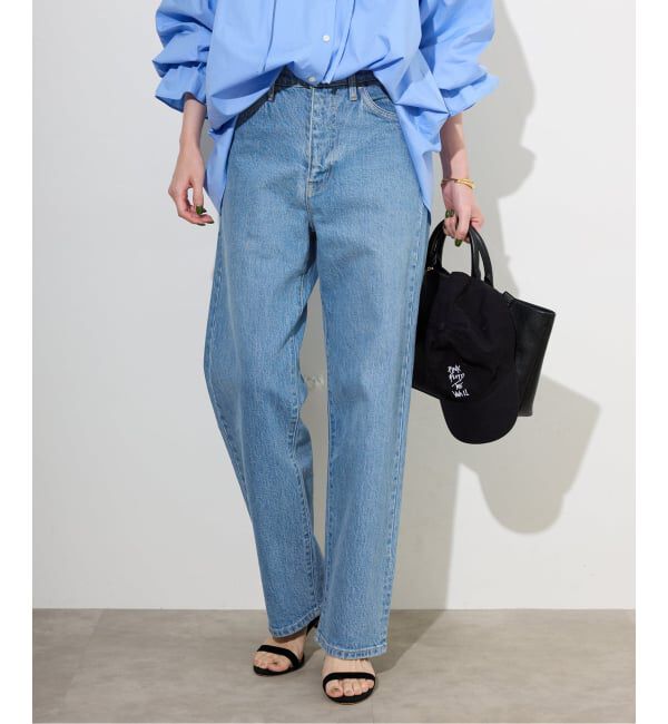 SLOBE IENA「《3サイズ展開/追加6》LE DENIM ストレートデニムパンツ」|デニム|