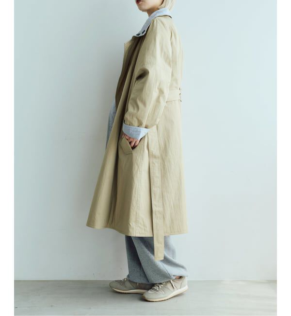IENA LA BOUCLE「《予約》IENA LA BOUCLE リバーパテットキルティングコート」|その他|