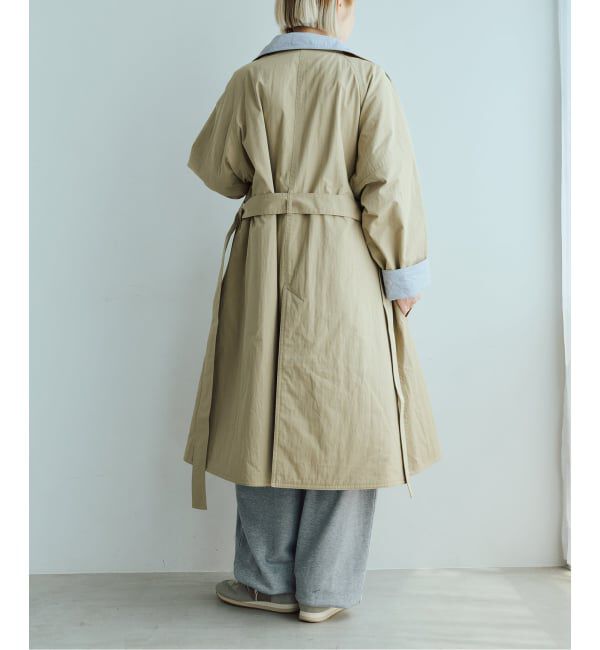 IENA LA BOUCLE「《予約》IENA LA BOUCLE リバーパテットキルティングコート」|その他|