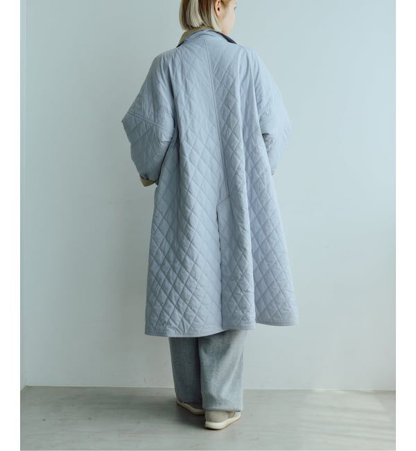 IENA LA BOUCLE「《予約》IENA LA BOUCLE リバーパテットキルティングコート」|その他|