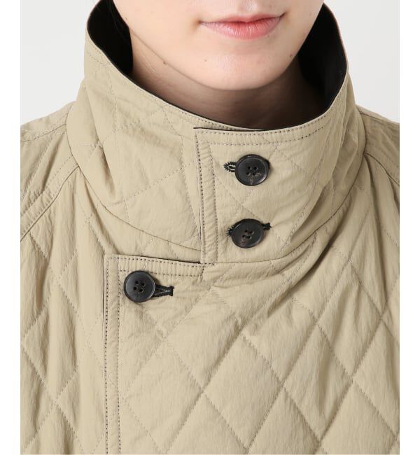 IENA LA BOUCLE「《予約》IENA LA BOUCLE リバーパテットキルティングコート」|その他|