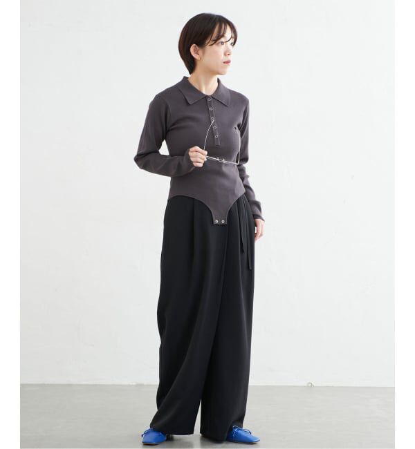 IENA「《一部店舗限定》ニットボディスーツ」|ニット・セーター|