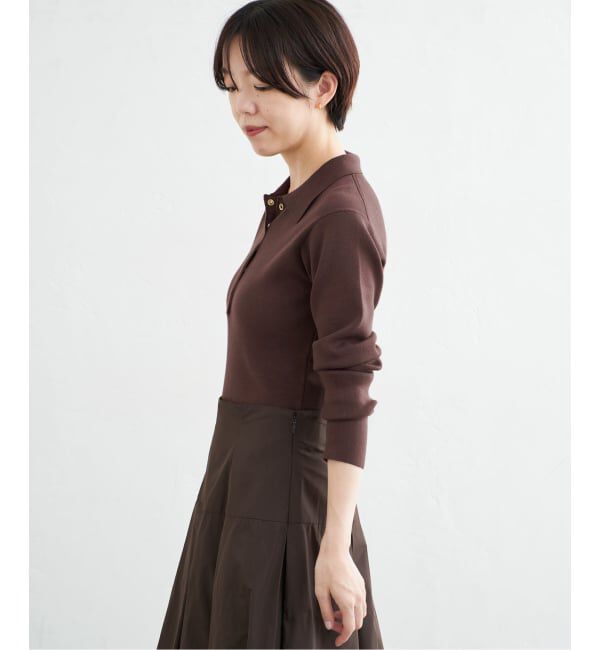 IENA「《一部店舗限定》ニットボディスーツ」|ニット・セーター|