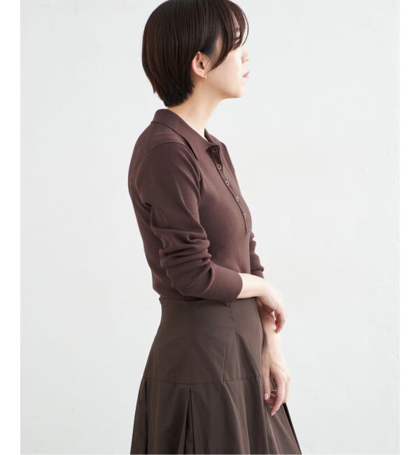 IENA「《一部店舗限定》ニットボディスーツ」|ニット・セーター|