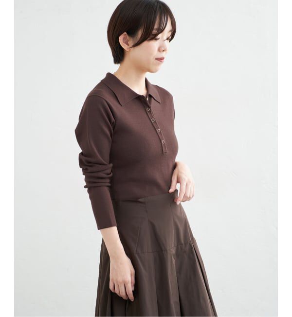 IENA「《一部店舗限定》ニットボディスーツ」|ニット・セーター|