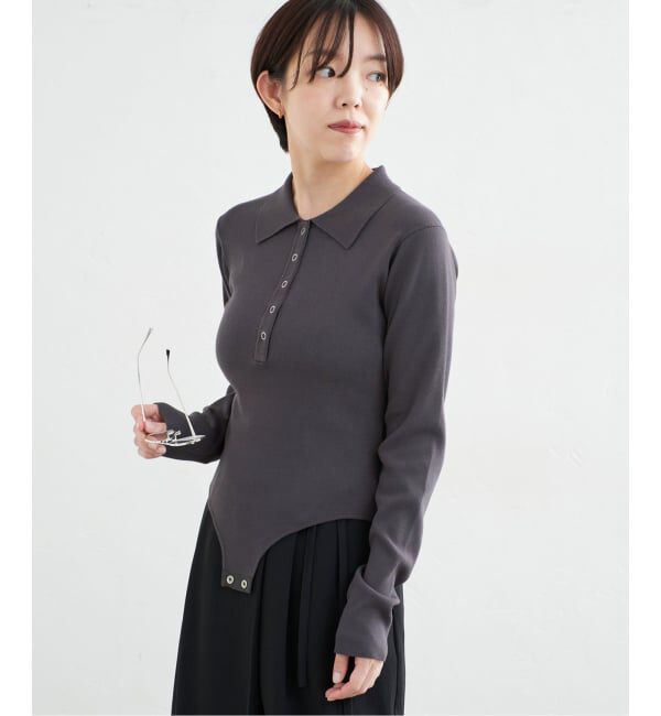 IENA「《一部店舗限定》ニットボディスーツ」|ニット・セーター|
