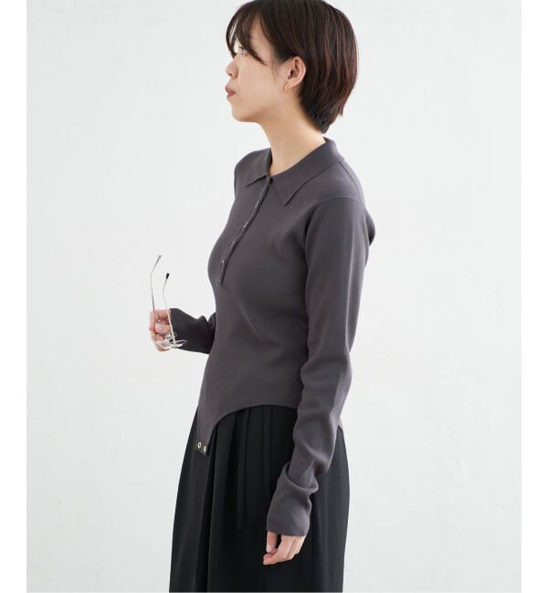 IENA「《一部店舗限定》ニットボディスーツ」|ニット・セーター|