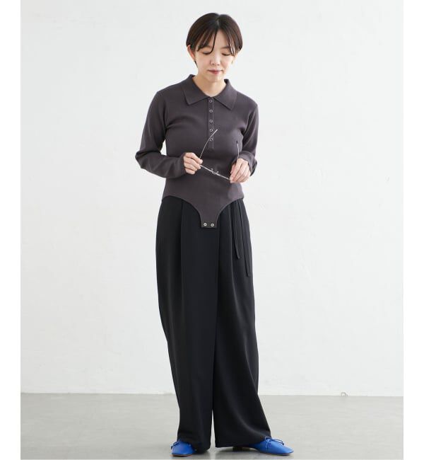 IENA「《一部店舗限定》ニットボディスーツ」|ニット・セーター|