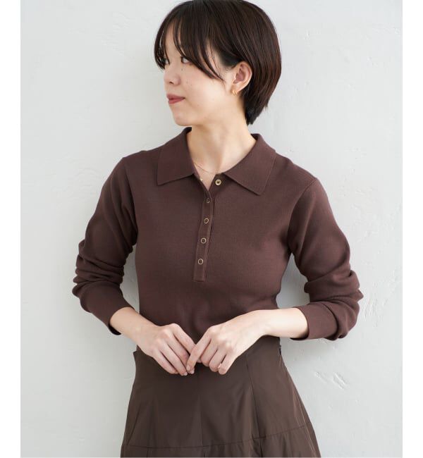 IENA「《一部店舗限定》ニットボディスーツ」|ニット・セーター|