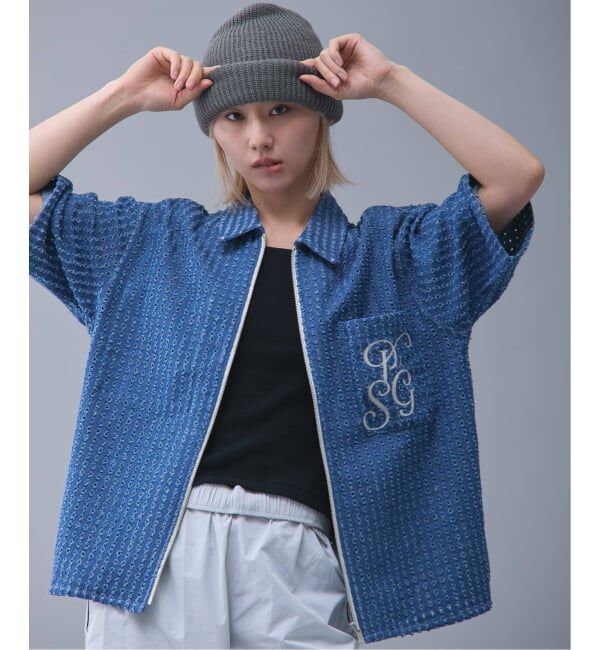 Paris Saint-Germain「追加【Paris Saint-Germain / パリ・サン＝ジェルマン】JP Denim Zip Shirts」|シャツ・ブラウス|