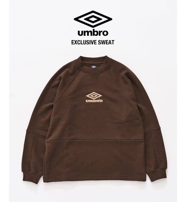 417 EDIFICE「UMBRO &times; 417別注 スウェット」|スウェット・ジャージ|ブラウン