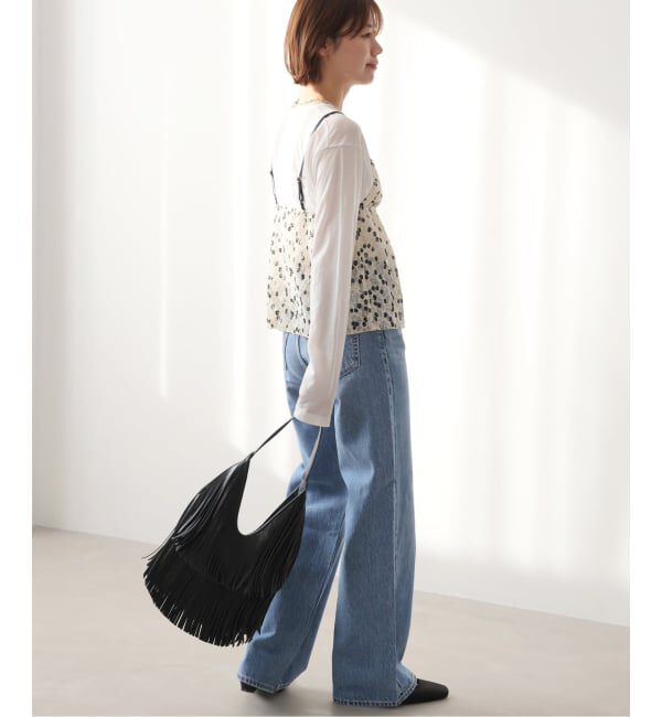 JOURNAL STANDARD relume「別注【LEVI&rsquo;S】RIBCAGE WIDE LEG：デニム」|デニム|