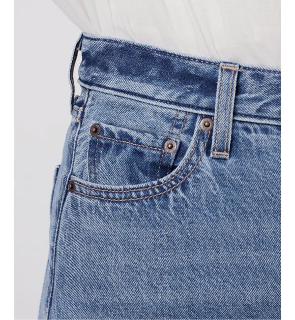 JOURNAL STANDARD relume「別注【LEVI&rsquo;S】RIBCAGE WIDE LEG：デニム」|デニム|