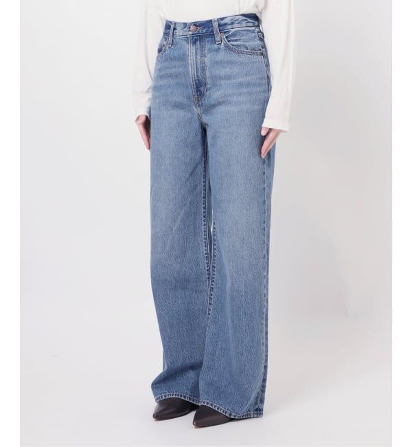 JOURNAL STANDARD relume「別注【LEVI&rsquo;S】RIBCAGE WIDE LEG：デニム」|デニム|