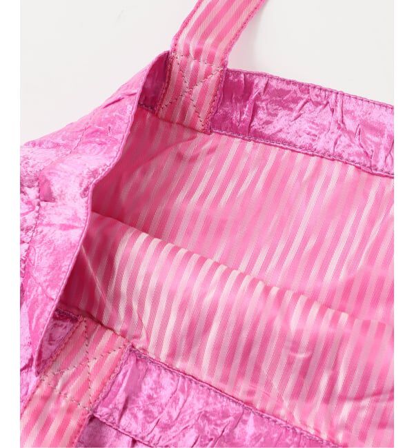 journal standard L'essage「Uhr/ウーア Crush Satin Tote トートバッグ」|トートバッグ|