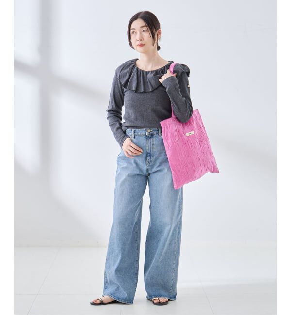 journal standard L'essage「Uhr/ウーア Crush Satin Tote トートバッグ」|トートバッグ|