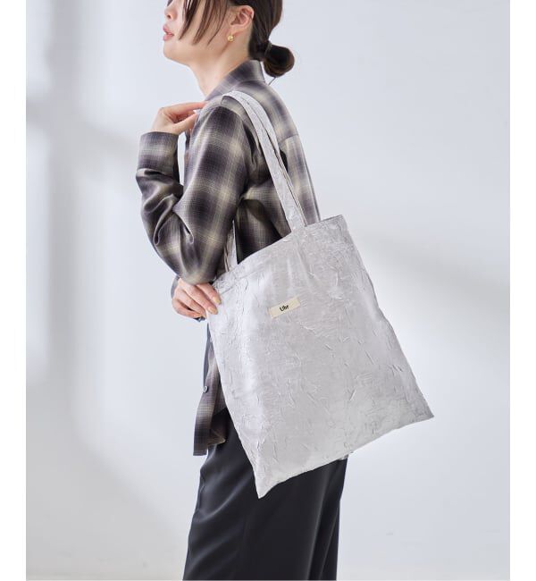 journal standard L'essage「Uhr/ウーア Crush Satin Tote トートバッグ」|トートバッグ|