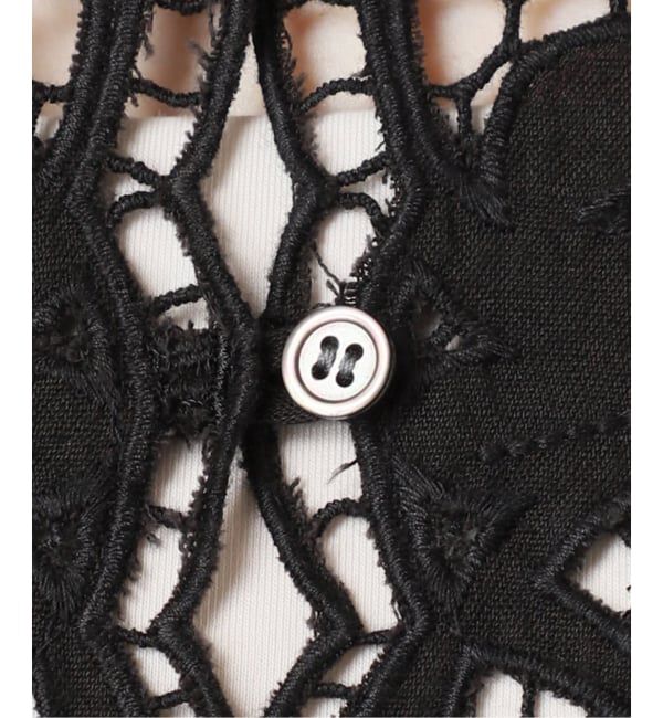 journal standard L'essage「刺繍レースチュニックシャツ」|シャツ・ブラウス|