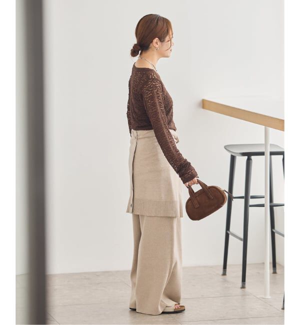 JOURNAL STANDARD「《追加2》ストレッチレース2WAYプルオーバー」|Tシャツ・カットソー|