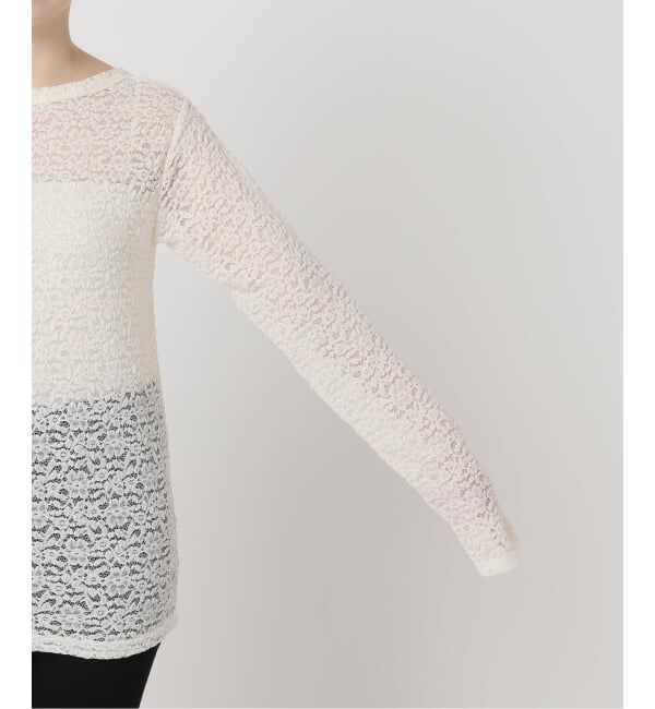 JOURNAL STANDARD「《追加2》ストレッチレース2WAYプルオーバー」|Tシャツ・カットソー|