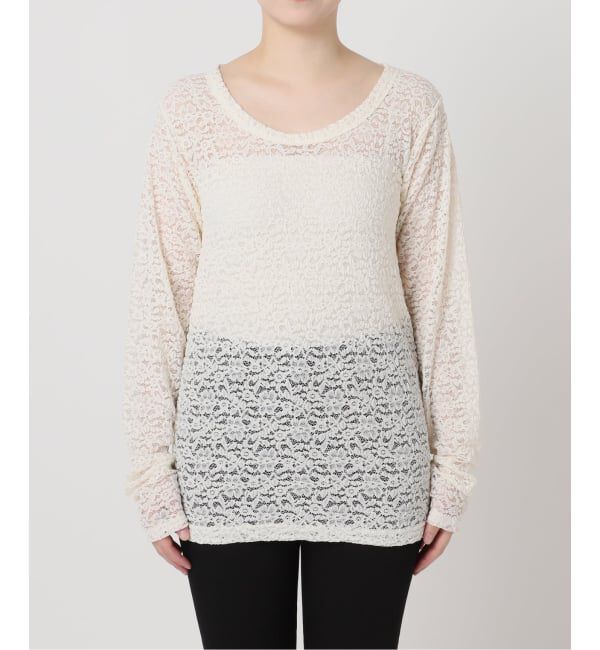 JOURNAL STANDARD「《追加2》ストレッチレース2WAYプルオーバー」|Tシャツ・カットソー|
