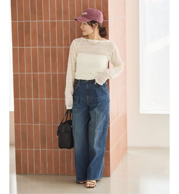 JOURNAL STANDARD「《追加2》ストレッチレース2WAYプルオーバー」|Tシャツ・カットソー|