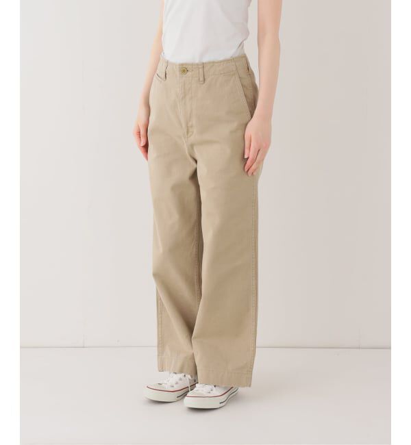 FRAMeWORK「≪一部カラーWEB限定 / 追加≫OVER SIZED CHINO パンツ 2」|チノ|