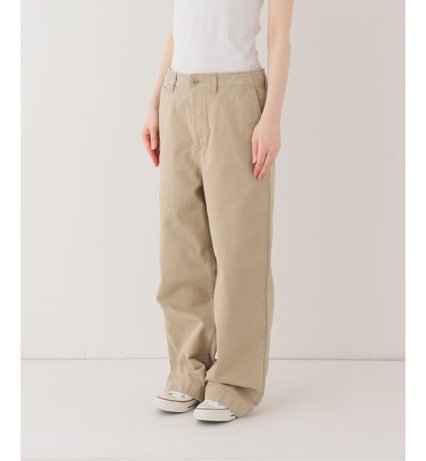 FRAMeWORK「≪一部カラーWEB限定 / 追加≫OVER SIZED CHINO パンツ 2」|チノ|