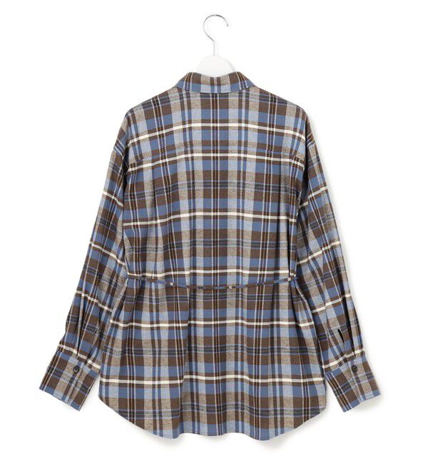 23区「【SLOW/一部店舗限定】コットンチェック シャツ」|シャツ・ブラウス|