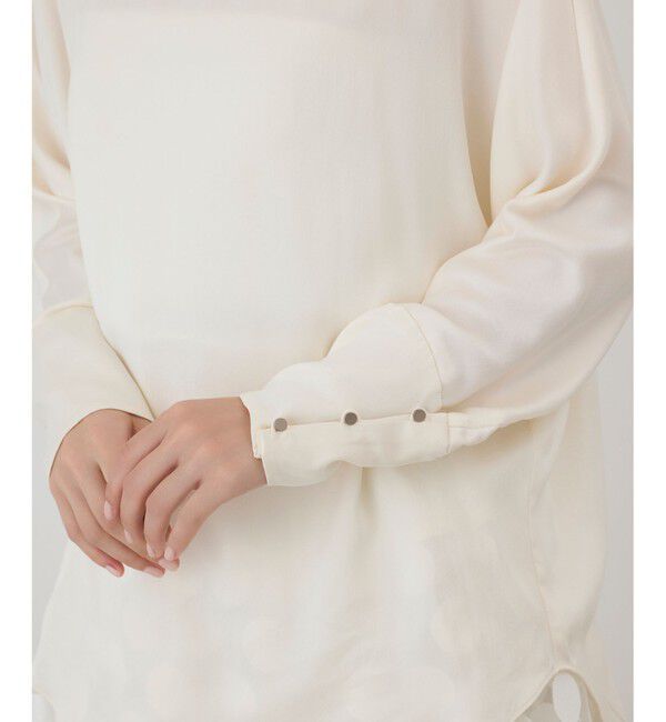 Grace Class「シルクドルマンスリーブトップ」|Tシャツ・カットソー|