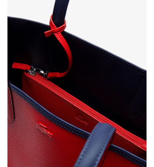 LACOSTE「ANNA 2WAY リバーシブル トートバッグ / クラッチバッグ付き」|トートバッグ|