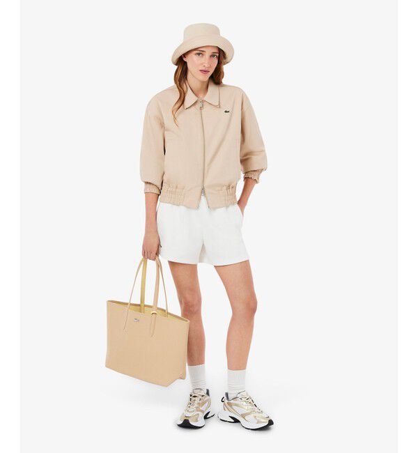 LACOSTE「ANNA 2WAY リバーシブル トートバッグ / クラッチバッグ付き」|トートバッグ|